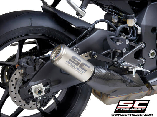 SC PROJECT CR-T EXHAUST FOR YAMAHA R1 (17-19)
