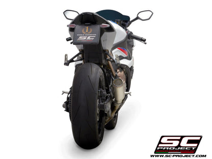 SC Project Exhaust CR-T Titanium with stoneguard grid for S1000 RR (2019-2020)