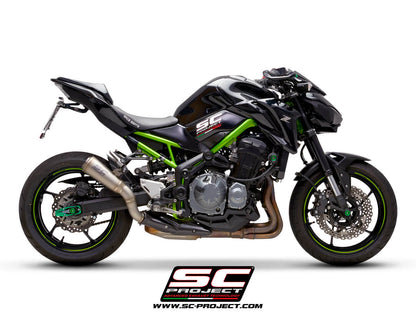 SC Project Exhaust S1-GP Slip-On Titanium (2017-2019) for Kawasaki Z900