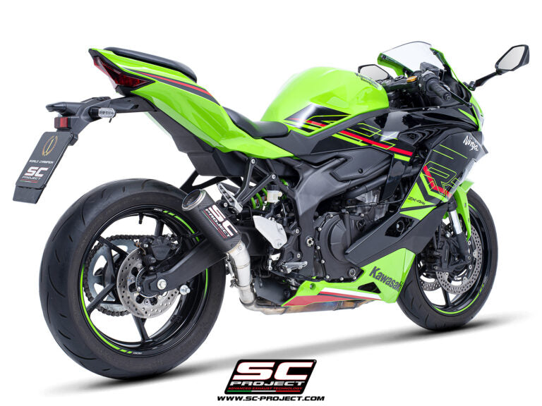 SC Project CR-T Carbon Exhaust for Kawasaki ZX-4R-RR (2024)