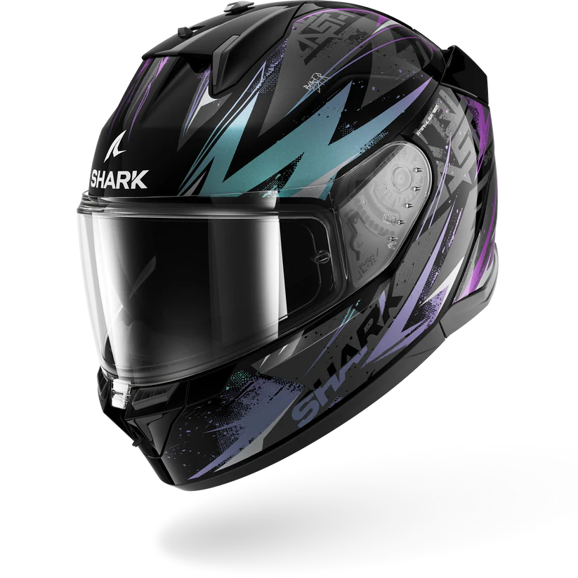 Shark D-Skwal 3 Blast-R Black Green Glitter
