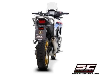 SC Project Exhaust Rally Raid Titanium for Honda Transalp 750 (2023-2024)