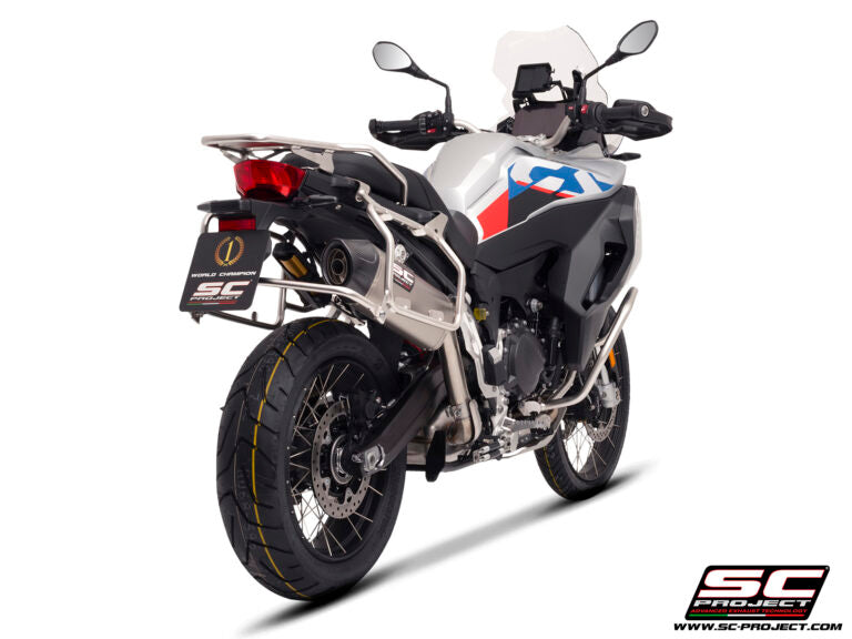 SC Project Exhaust X-Plorer GT titanium for BMW F 900 GSA (2024-2025)