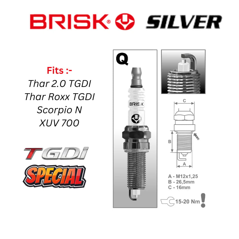 QR12LS - Thar ,Scorpio-N, XUV700 TGDI, Verna TGDI 1.5, Alcazar 1.5, Creta 1.5 Turbo