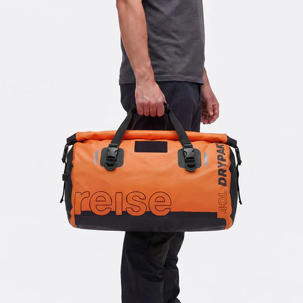 Drypak - Waterproof Motorcycle Tailbag 40L (Orange)