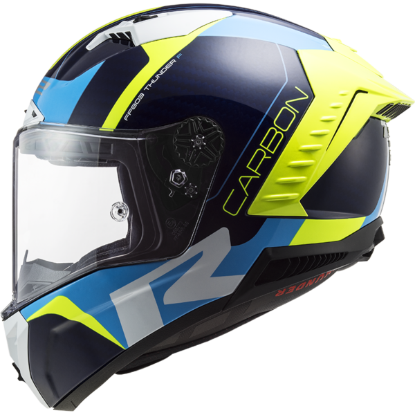 FF805 THUNDER C RACING GLOSS - Blue Hi Viz Yellow
