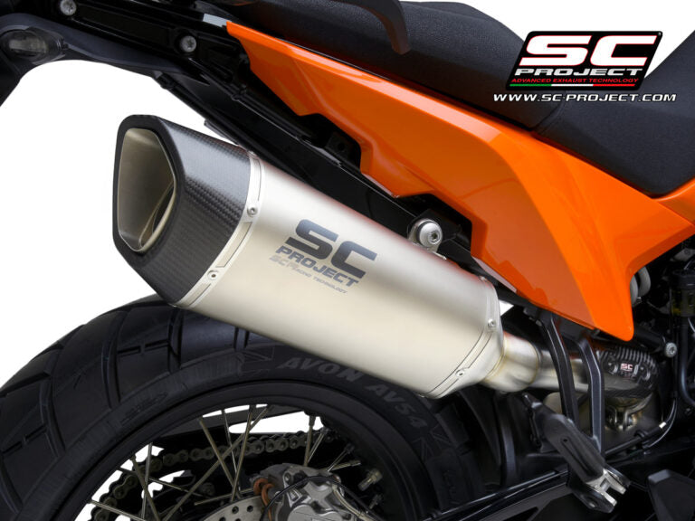 SC Project Exhaust SC1-R Titanium for KTM 890 Adventure (2021-2024)