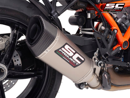 SC Project Exhaust Titanium SC1-R for 1390 SUPER DUKE R (2024-2025)