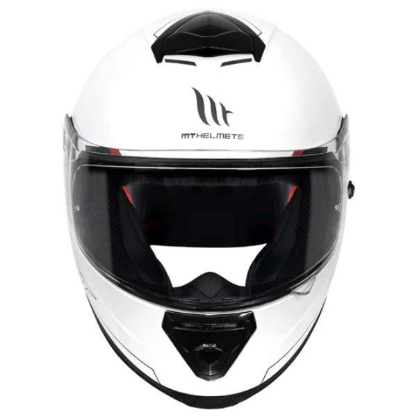 MT Thunder 3 SV Pro Solid A1 Matt White Helmet