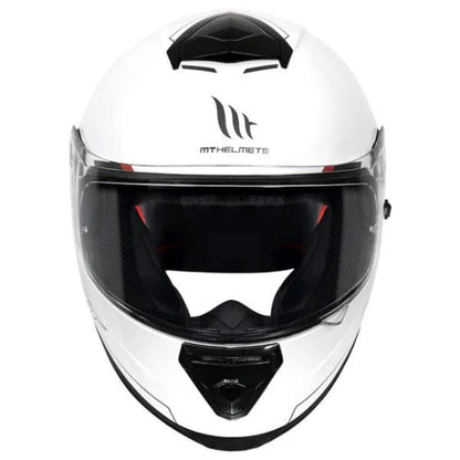MT Thunder 3 SV Pro Solid A1 Matt White Helmet