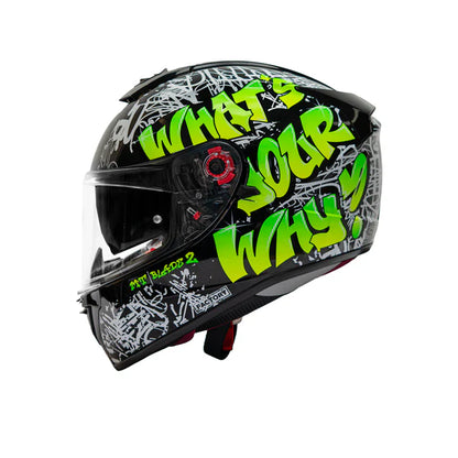 MT BLADE 2 SV – FACTORY A6 FLUOR FULL FACE HELMET