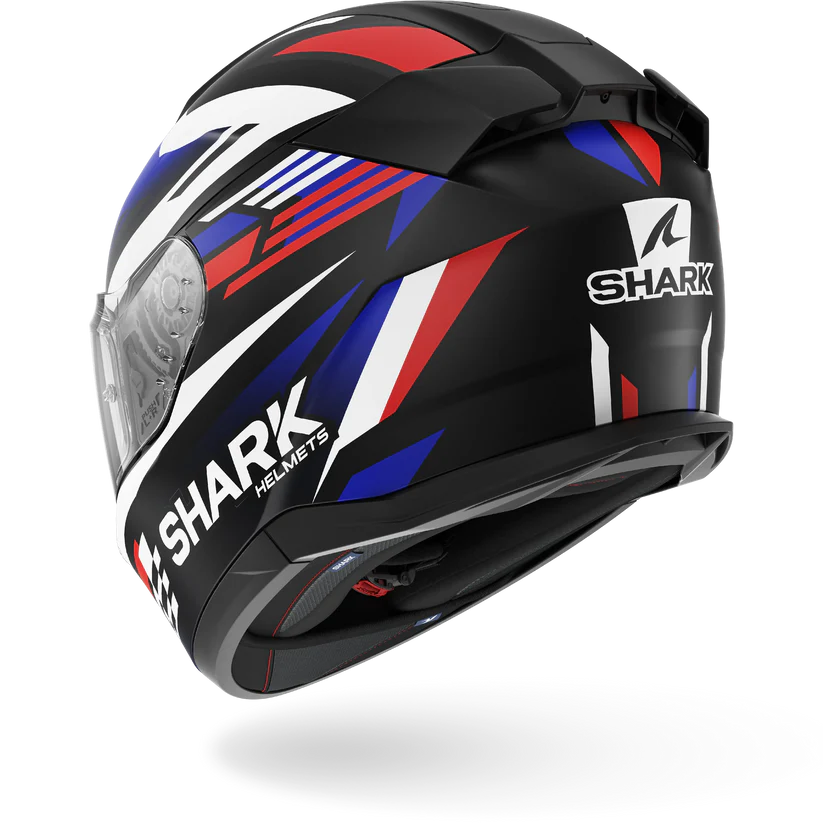 D-SKWAL 3 Firstlap Matte Black Blue Red