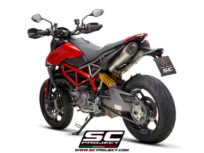 SC Project Exhaust Pair S1 Titanium for Ducati Hypermotard 950-RVE-SP (2021-2025)