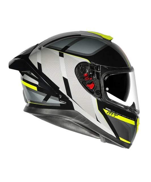 MT Thunder 3 SV Pro Nova B62 Helmet - Gloss Yellow