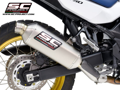 SC Project Exhaust Rally Raid Titanium for Honda Transalp 750 (2023-2024)