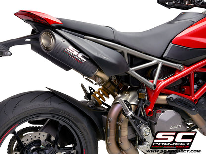 SC Project Exhaust Pair S1 Carbon for Hypermotard 950 RVE-SP (2019-2021)