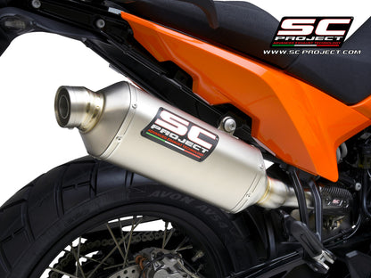 SC Project Exhaust Rally Raid Titanium for KTM 890 Adventure (2021-2024)