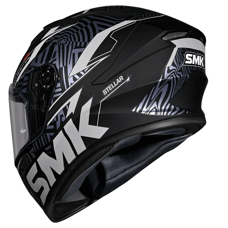 SMK STELLAR Fury (GL266C) Gloss Black Grey Grey