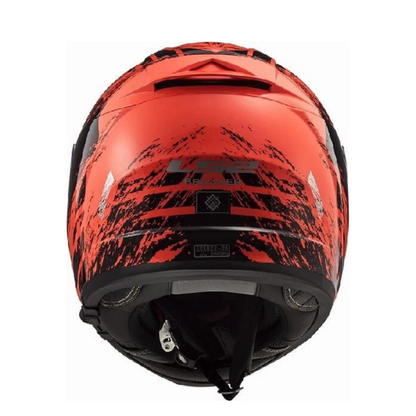 FF390 BREAKER EVO MATT BLACK ORANGE ANIMAL