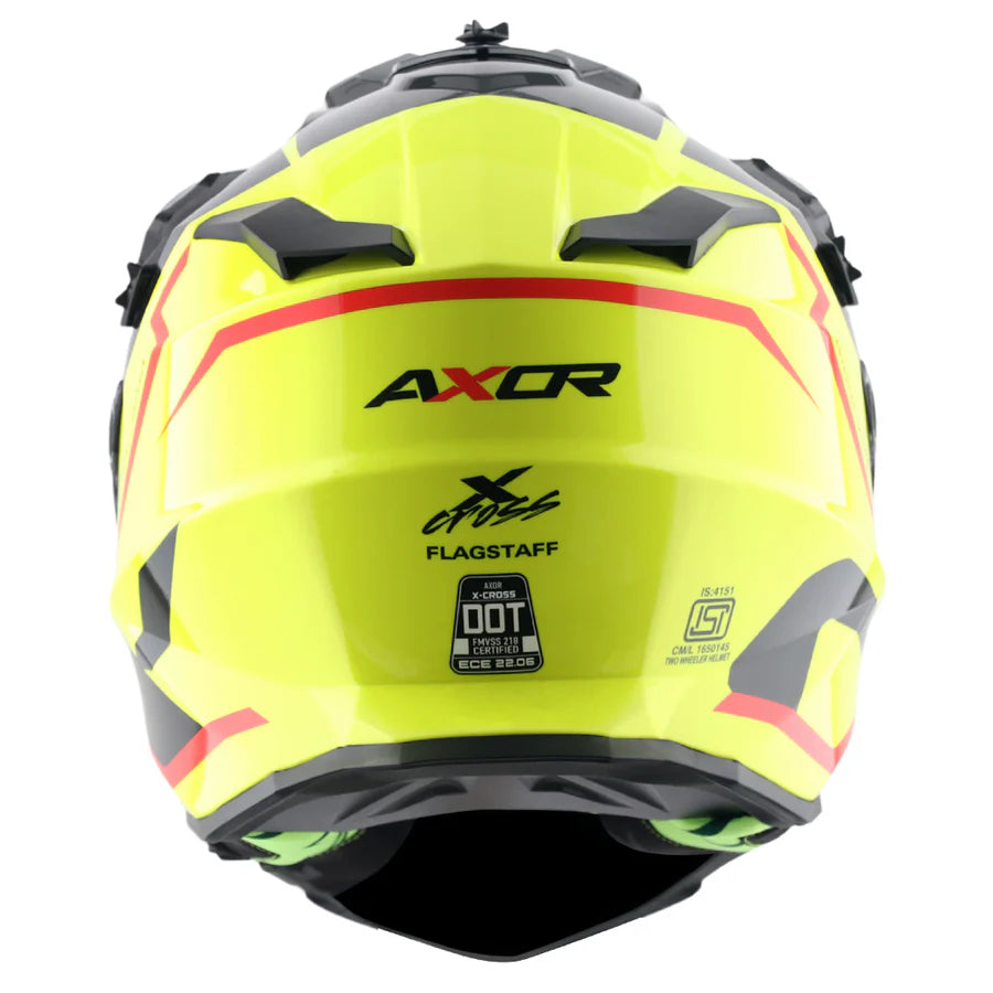 X-Cross Dual Visor Flagstaff Helmet