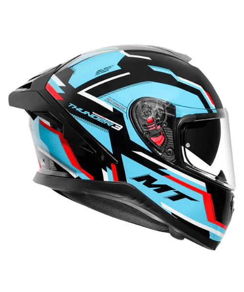 MT Thunder 3 SV Pro Blaze B7 Helmet - Gloss Blue