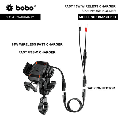 BOBO BM23 PRO Anti-Theft Bike Phone Holder
