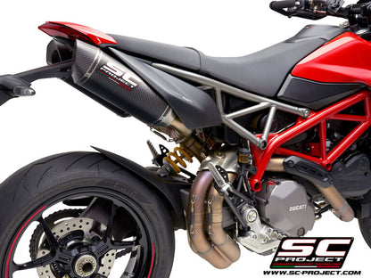SC Project Exhaust SC1-M Pair Carbon for Ducati Hypermotard 950-RVE-SP (2021-2025)