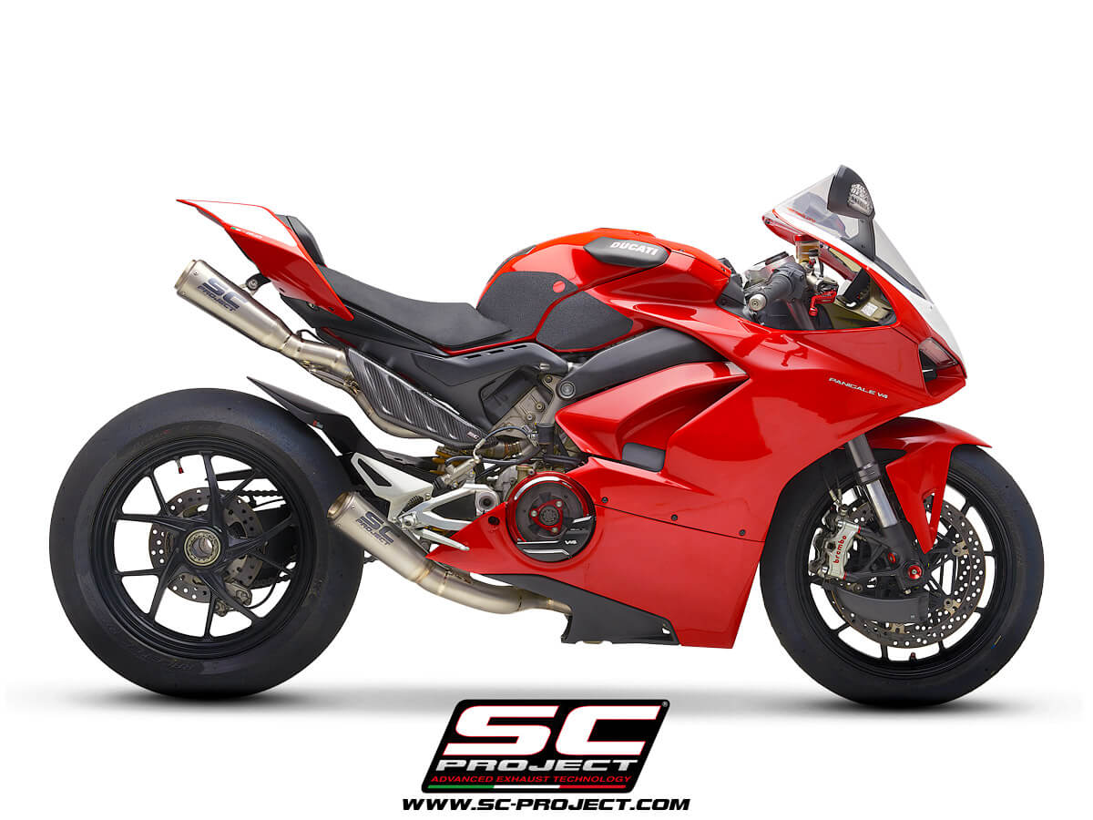 SC Project S1 – GP Titanium Full Exhaust System for Ducati Panigale V4 – V4S (2019-2020)