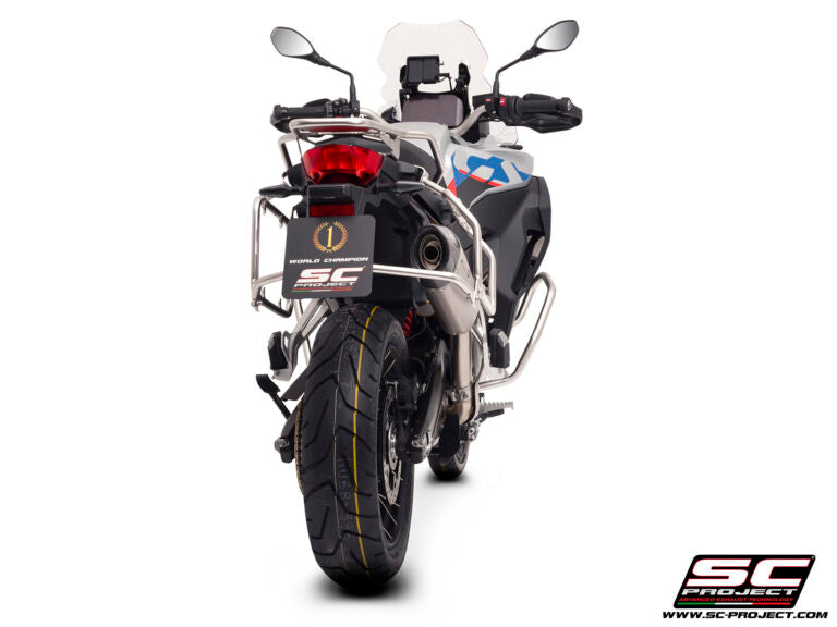 SC Project Exhaust X-Plorer GT titanium for BMW F 900 GSA (2024-2025)