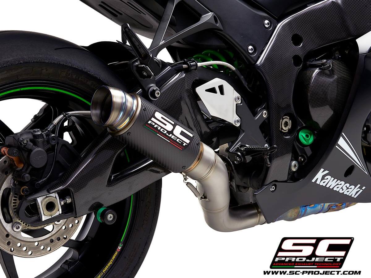 SC Project Carbon (2016-2020) GP70-R Exhaust for Kawasaki Ninja ZX 10R