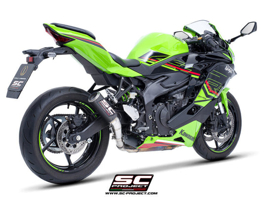 SC Project CR-T Carbon Exhaust for Kawasaki ZX-4R-RR (2024)