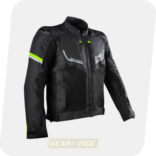DSG AIRE RIDING JACKET - Black Yellow
