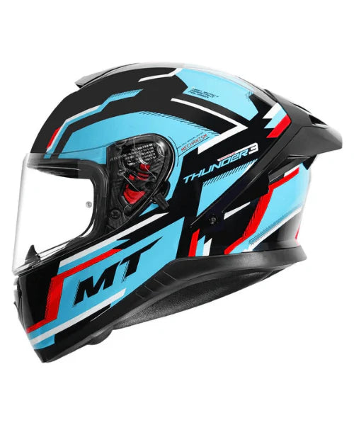 MT Thunder 3 SV Pro Blaze B7 Helmet - Gloss Blue