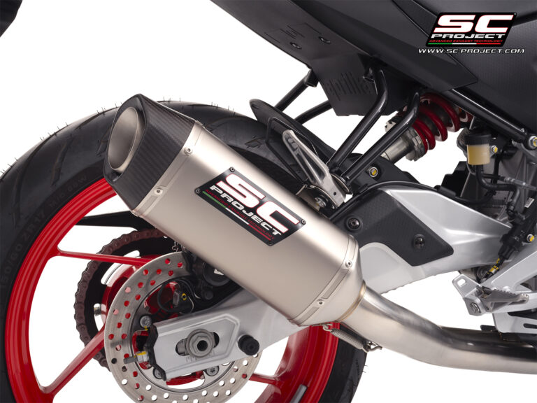 SC Project exhaust SC1-S titanium (2024) full system for Aprilia RS 457