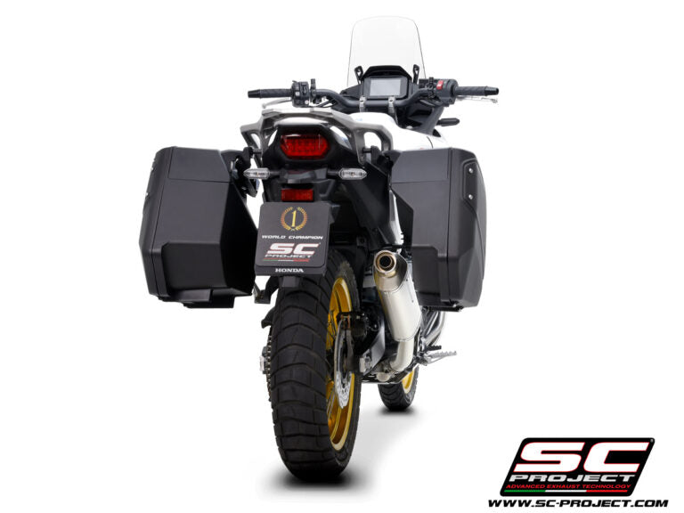SC Project Exhaust Rally Raid Titanium for Honda Transalp 750 (2023-2024)
