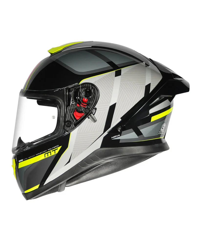 MT Thunder 3 SV Pro Nova B62 Helmet - Gloss Yellow