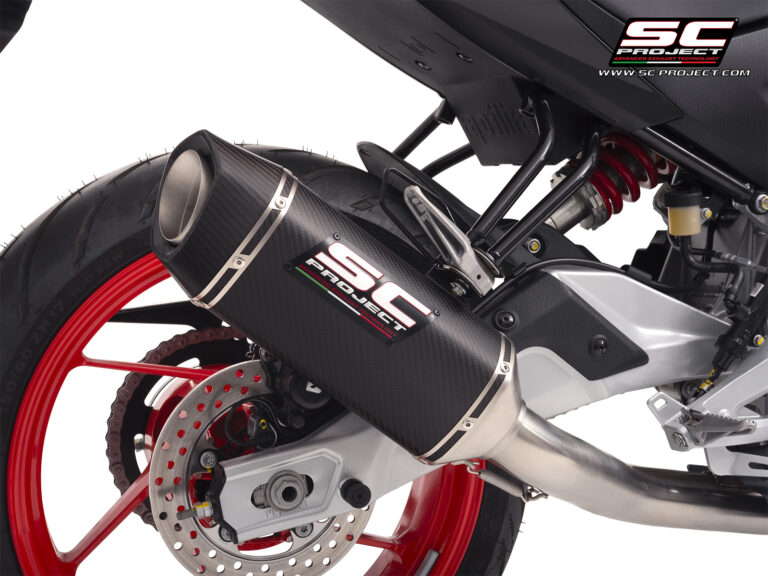SC Project Exhaust SC1-S (2024) Carbon full System for Aprilia RS 457