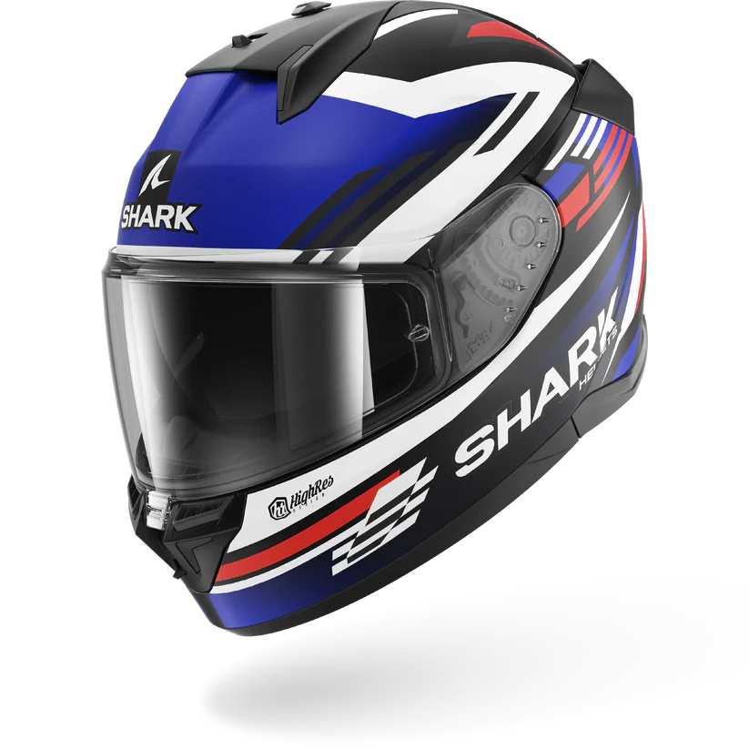 D-SKWAL 3 Firstlap Matte Black Blue Red