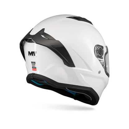 MT Stinger 2 Pure A0 Gloss White Helmet