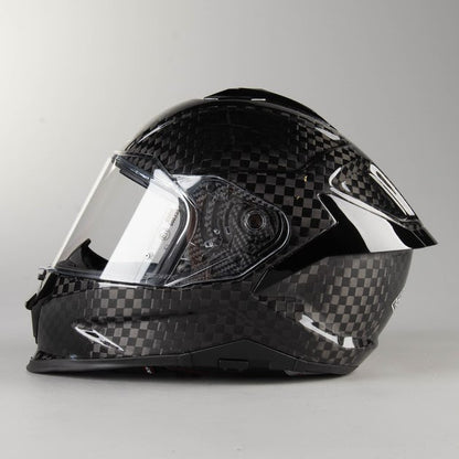 SMK Titan Carbon Fiber Gloss Black (GLCA200) Helmet