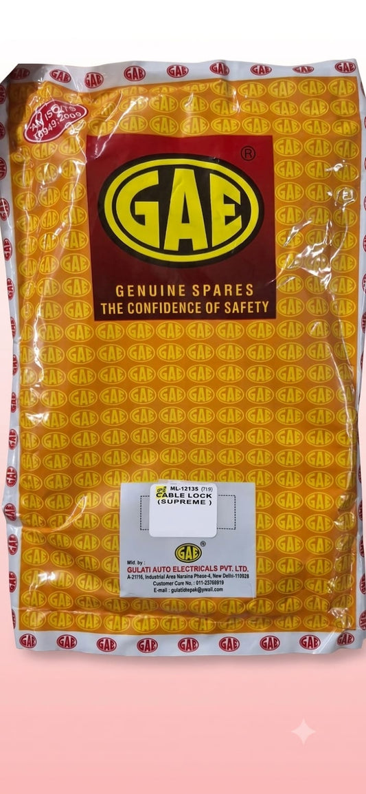 GAE CABLE LOCK SUPREME