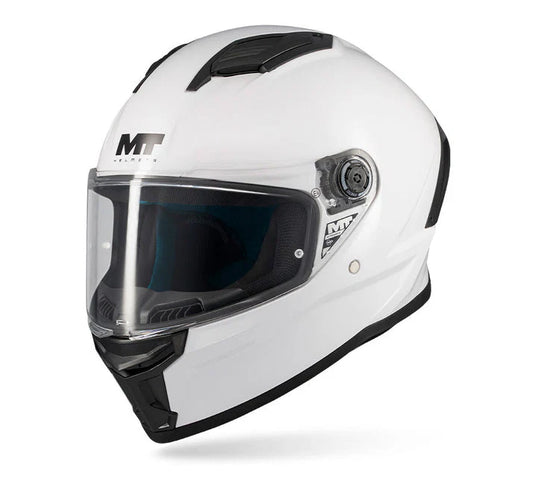 MT Stinger 2 Pure A0 Gloss White Helmet