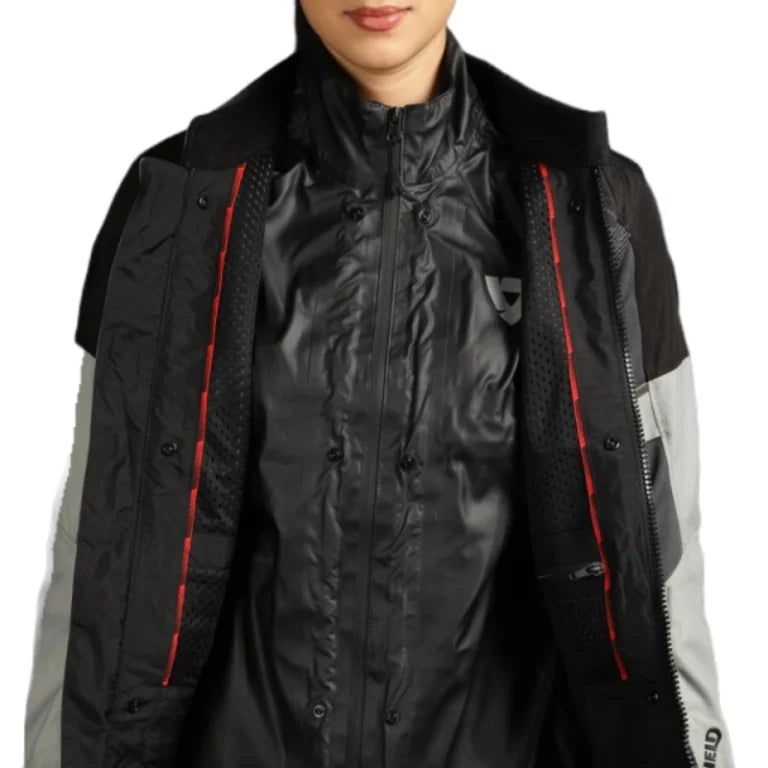 Women Darcha Pro Light Grey Riding Jacket