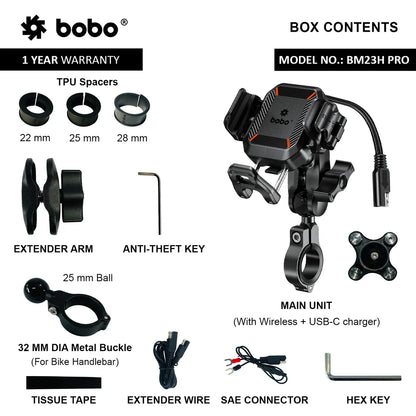 BOBO BM23 PRO Anti-Theft Bike Phone Holder
