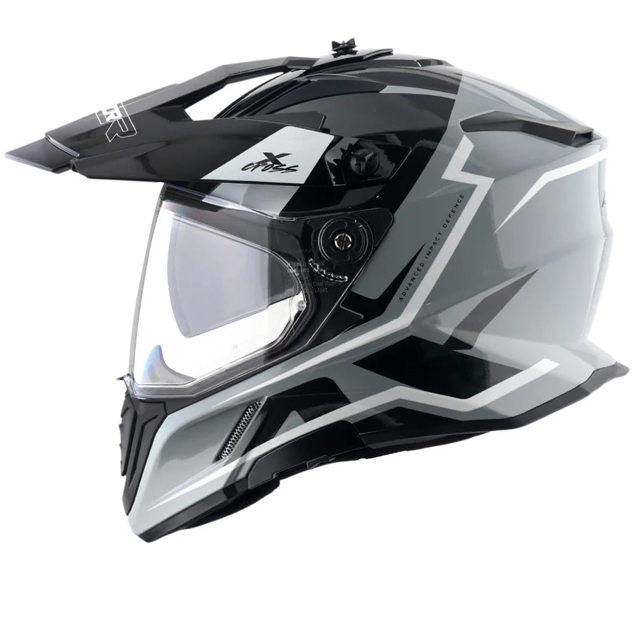 X-Cross Dual Visor Flagstaff Helmet