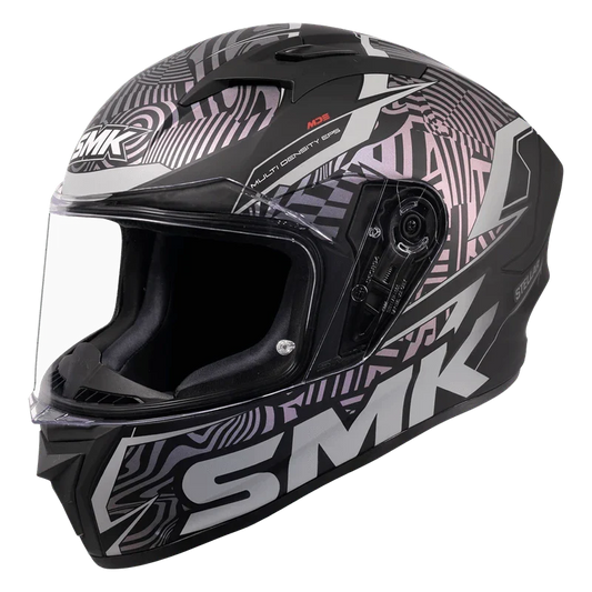 SMK STELLAR Fury (GL266C) Gloss Black Grey Grey