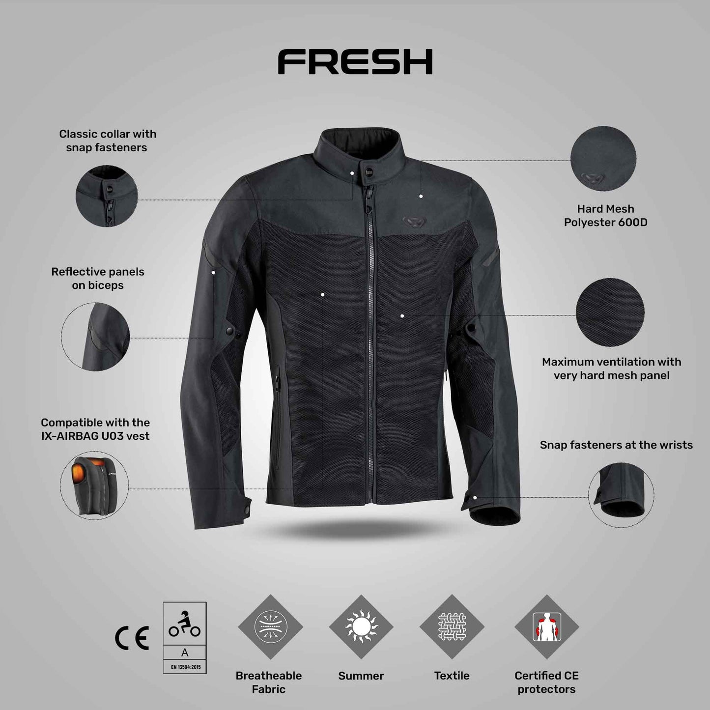 Fresh Jacket - Black