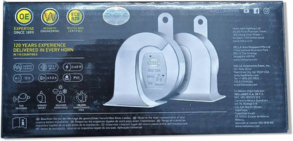 Hella TE30 Set Trumpet Horn – Chrome Twin Tone