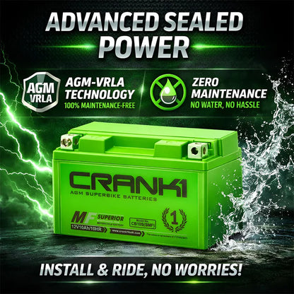 Battery For Ducati Panigale V2 - CB7B-BS - Factory Activated
