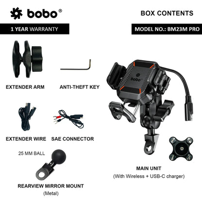 BOBO BM23 PRO Anti-Theft Bike Phone Holder